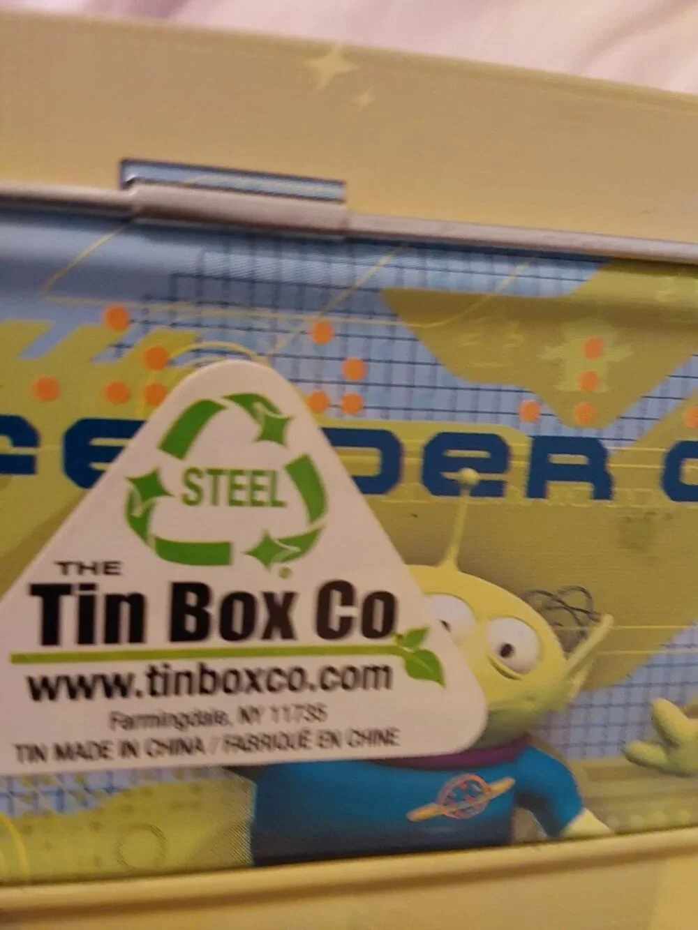 Toy Story Metal Tin Lunch Box Buzz Lightyear Beyond BRAND NEW